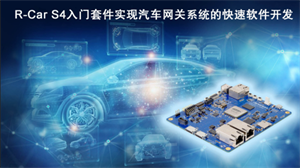 瑞薩電子推出R-Car S4入門套件 實(shí)現(xiàn)汽車網(wǎng)關(guān)系統(tǒng)的快速軟件開(kāi)發(fā)
