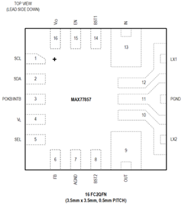ADI亞德諾MAX77857系列產(chǎn)品的應(yīng)用和電路圖