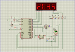 51單片機(jī)汽車胎壓大氣氣壓測量儀仿真設(shè)計(jì)_數(shù)碼管顯示
