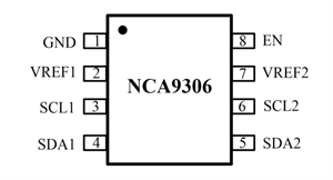 工作原理+特性+應用，一文讀懂納芯微NCA9306-DVSR電壓電平轉換器